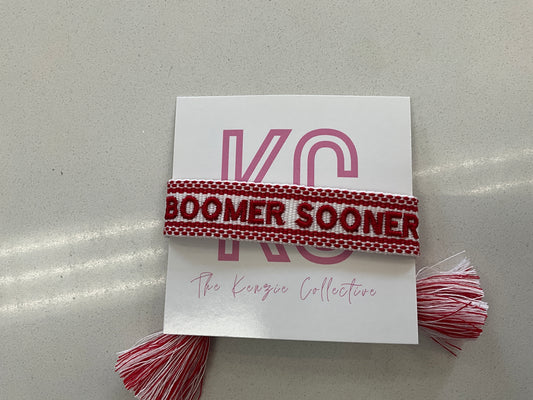 Boomer Sooner Bracelet