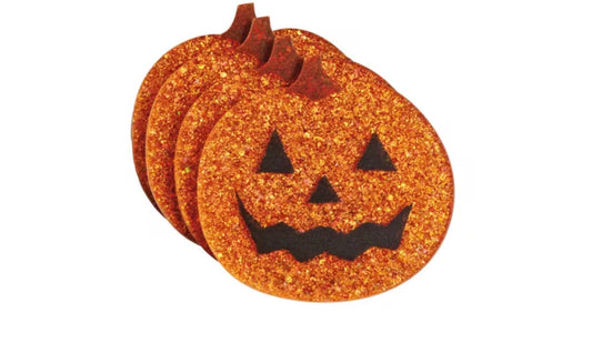 JACK-O-LANTERN COASTER SET