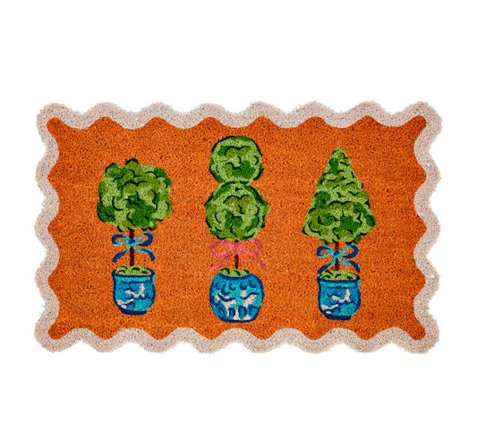 Topiary Door Mat