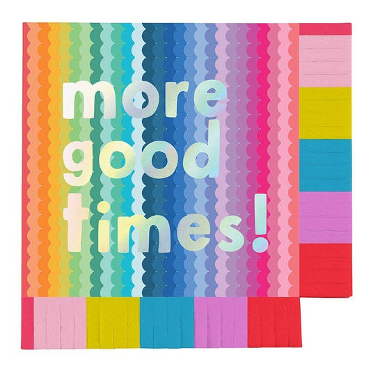 Fringe Npkin-Good Times 16ct