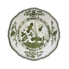 VIDA Faenza 11" Dinner Plate White and Green