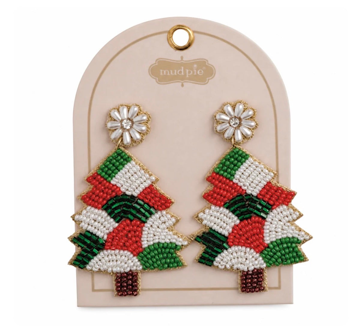 Holiday Beaded Earrings
