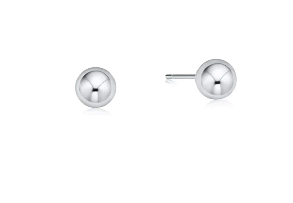 classic 6mm ball stud - sterling