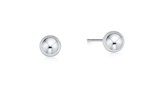 classic 6mm ball stud - sterling