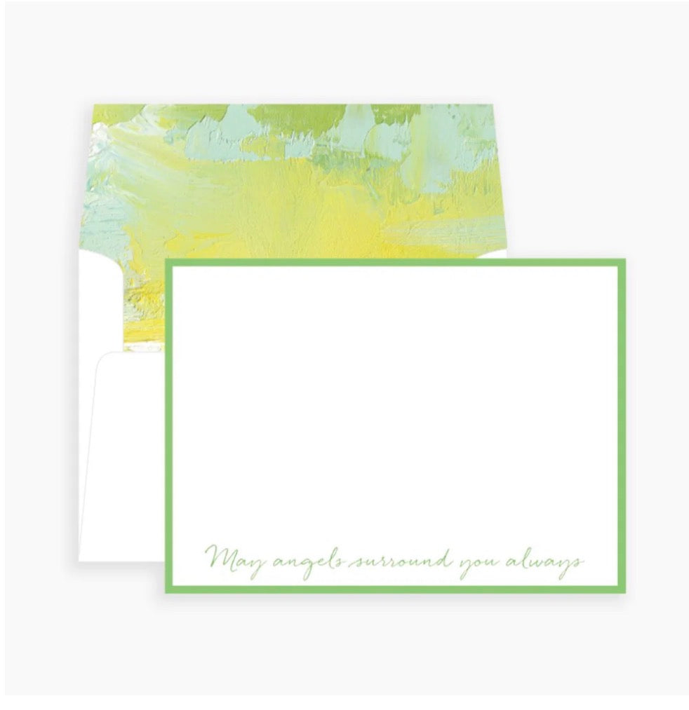 May Angels Surround You Always Notecards