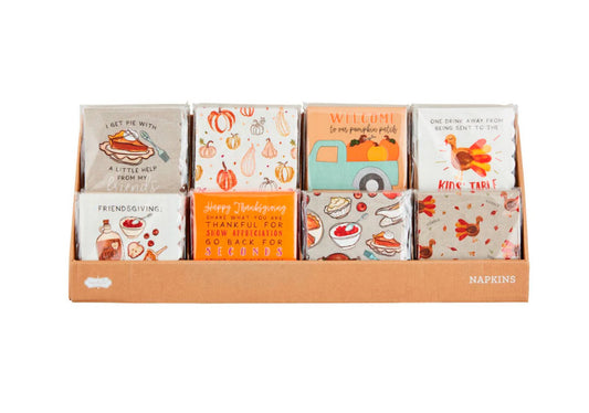 Thanksgiving Cocktail Napkins