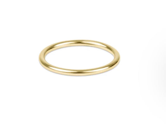 Classic Gold Thin Band Ring