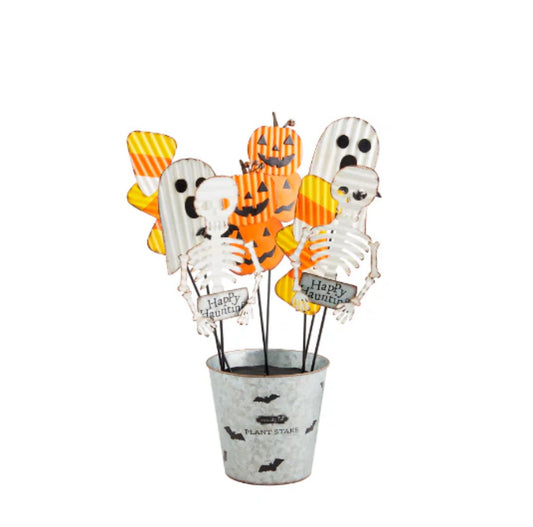 Small Halloween Plant Stake