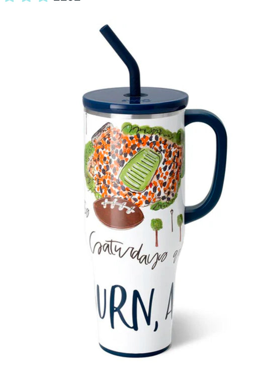 Saturdays in Auburn Mega Mug 40oz