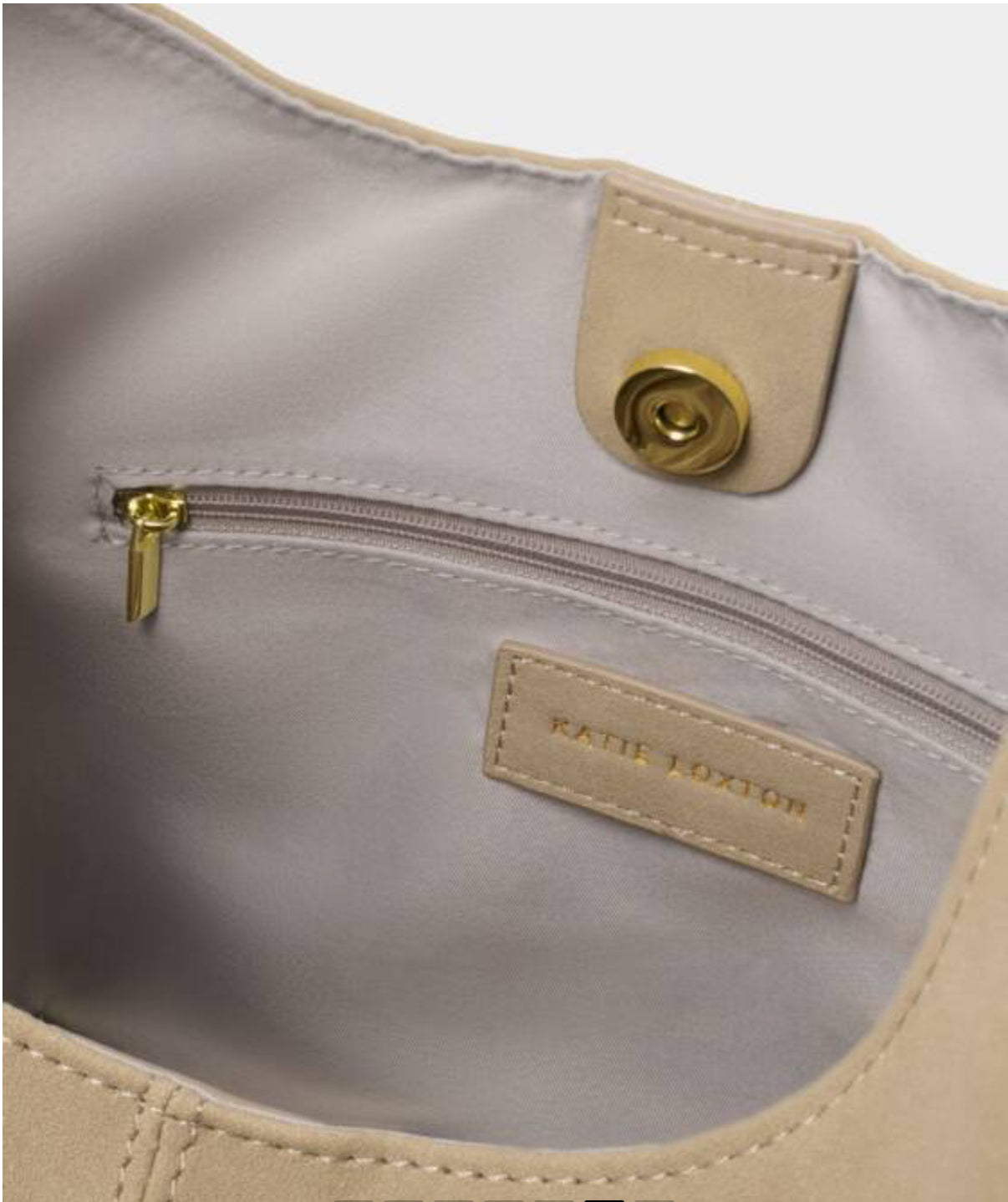 Laila Slouch Shoulder Bag- Light Taupe