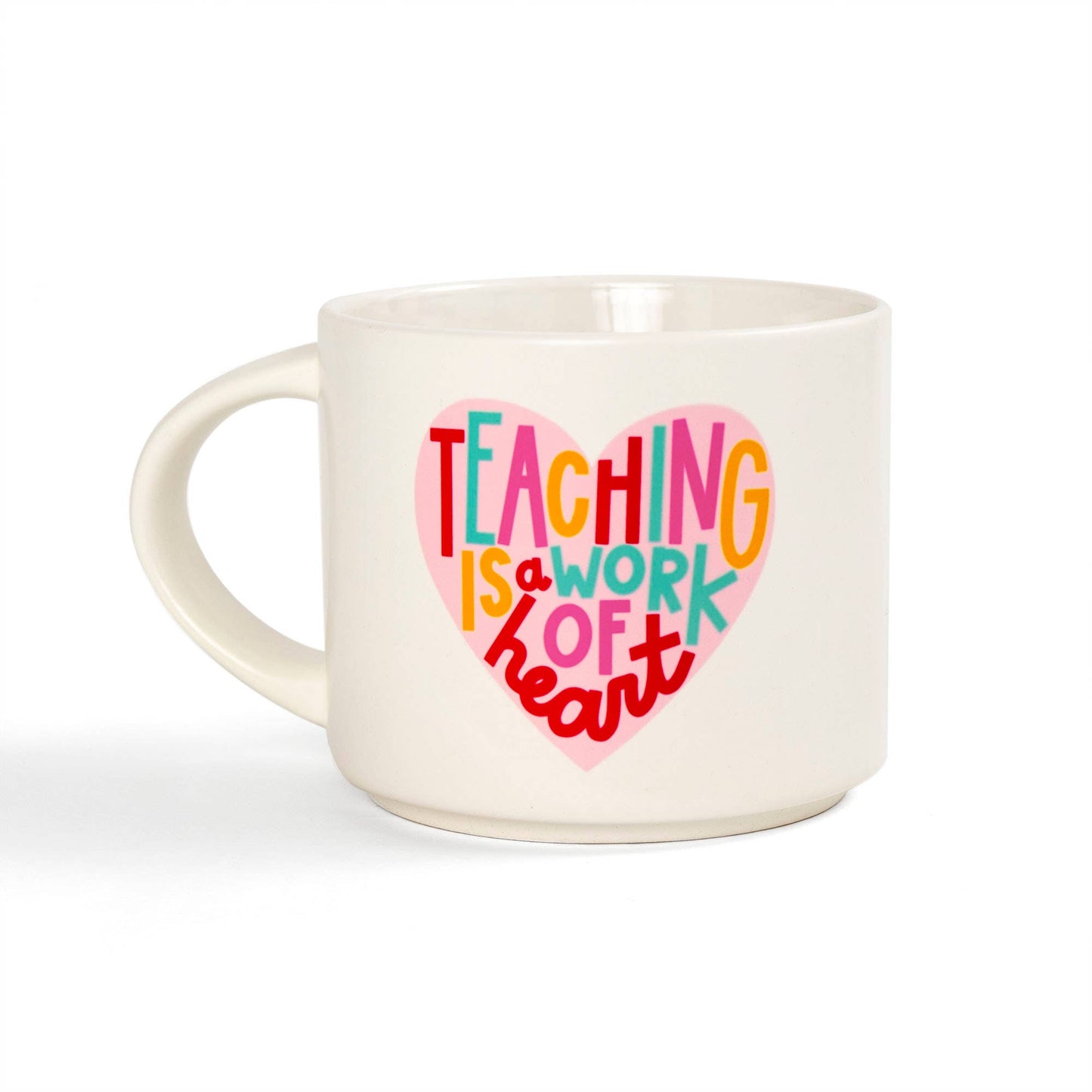Teaching Is A Work Of Heart Mug