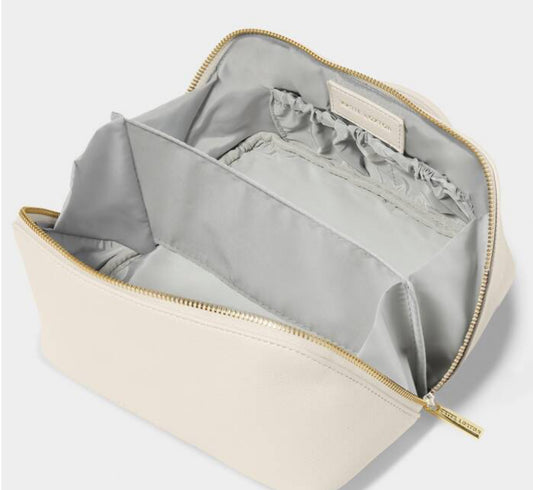 Make Up & Wash Bag Medium- Off White