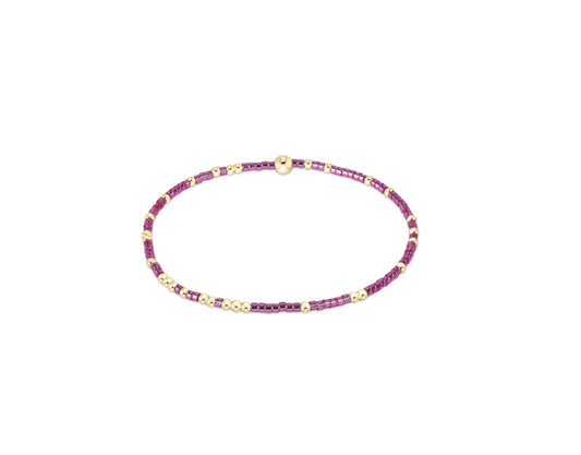 Hope Unwritten Bracelet - Pink Metallic