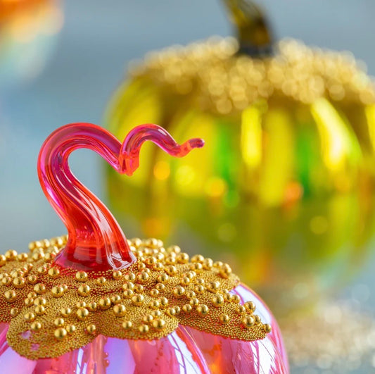 LIGHTED PAVÉ PUMPKIN