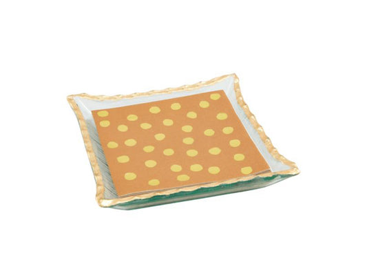Gold Edge Cocktail Napkin Set