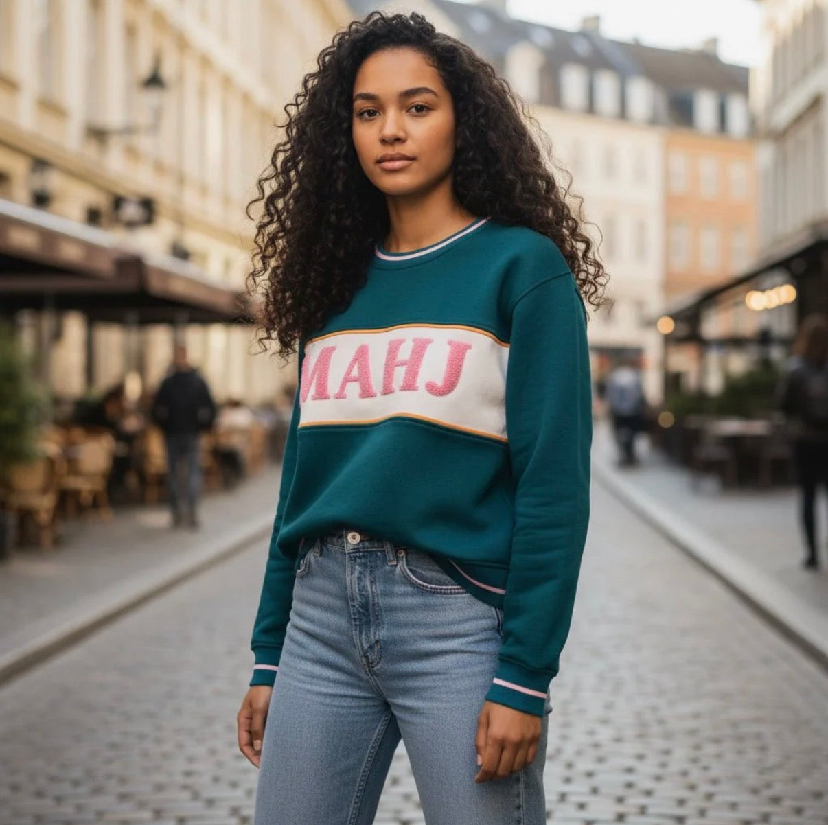 Mahj Signature Crew Sweatshirt