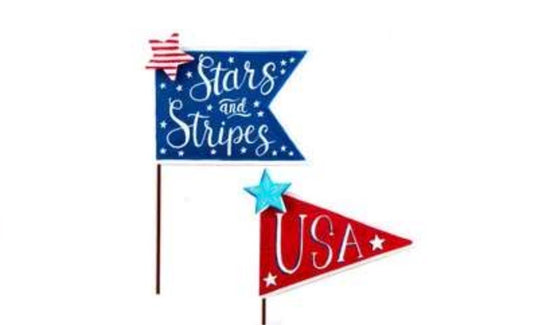Stars and Stripes Pennants