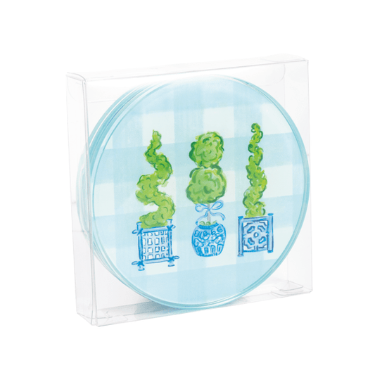 Topiary Coaster Set