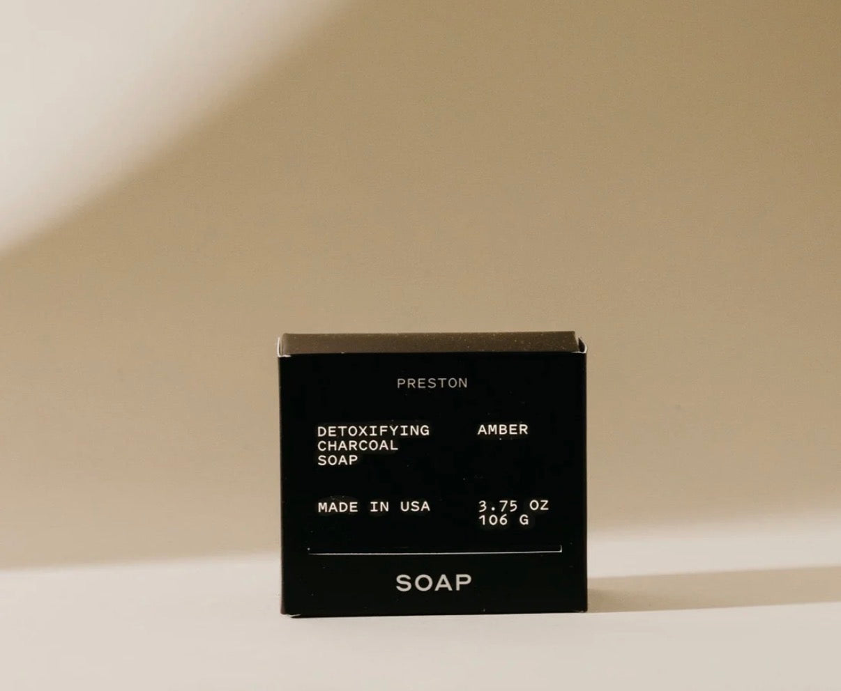 Preston Bar Soap Amber & Sea Salt 5.5 oz