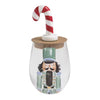 Nutcracker Wine Glass & Topper Set