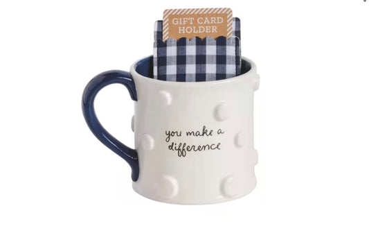 THANK YOU MUG AND GIFT CARD SLEEVE SET