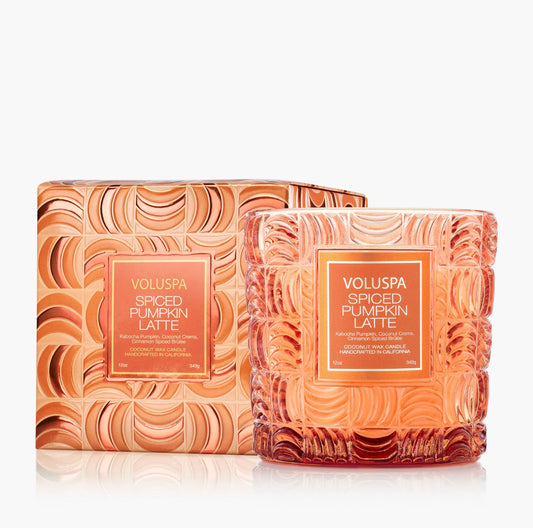 Spiced Pumpkin Latte Boxed Candle 12oz
