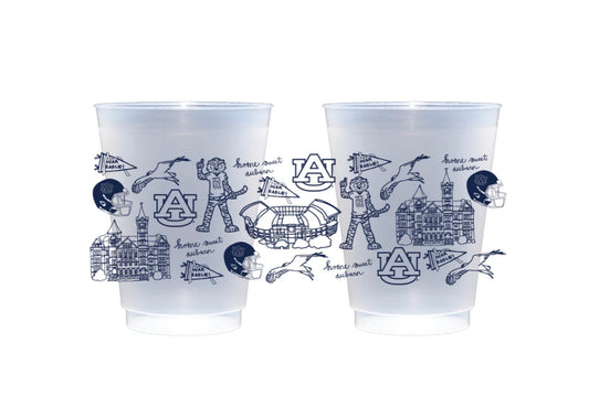 Auburn Shatterproof Cups