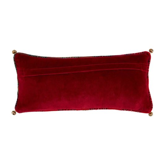 Santa Hooked Dog Pillow
