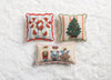 Mini Christmas Beaded Pillow