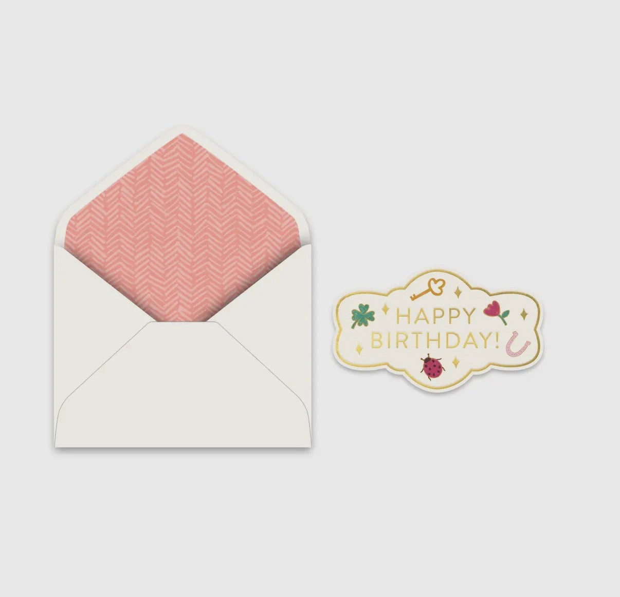 Charming Birthday Deluxe Greeting Card