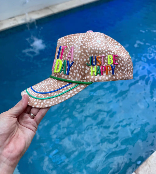 MAKE IT A GOOD DAY FAWN HAT