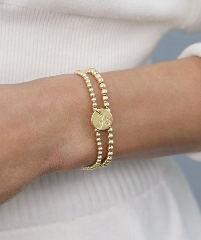 eCollegiate Classic Gold 3mm Bracelet