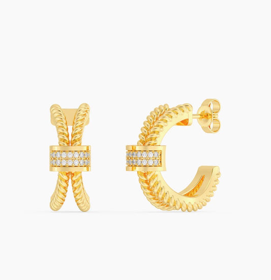 Meet Me Halfway Hoop Earrings