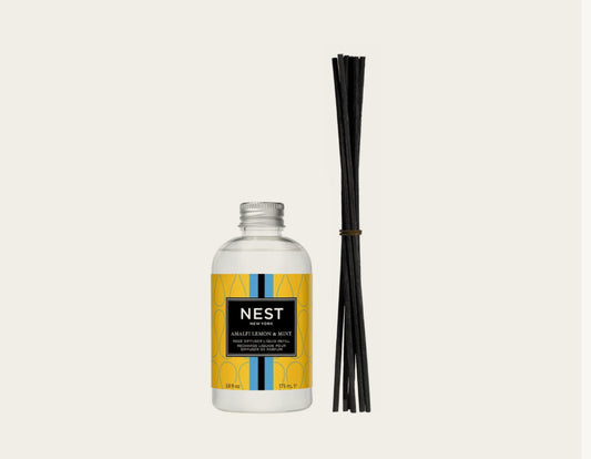 Amalfi Lemon & Mint Reed Diffuser Liquid Refill
