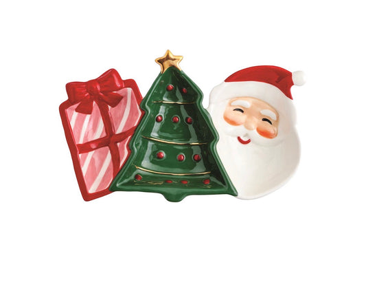 Whimsy Christmas Triple Tidbit