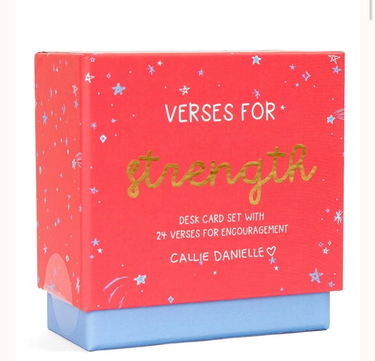 Verses for Strength Card Set