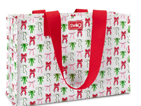 Ribbons and Bows Large Reusable Gift Bag