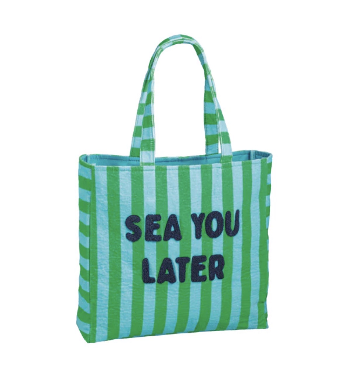Terry Cloth Coastal Totes