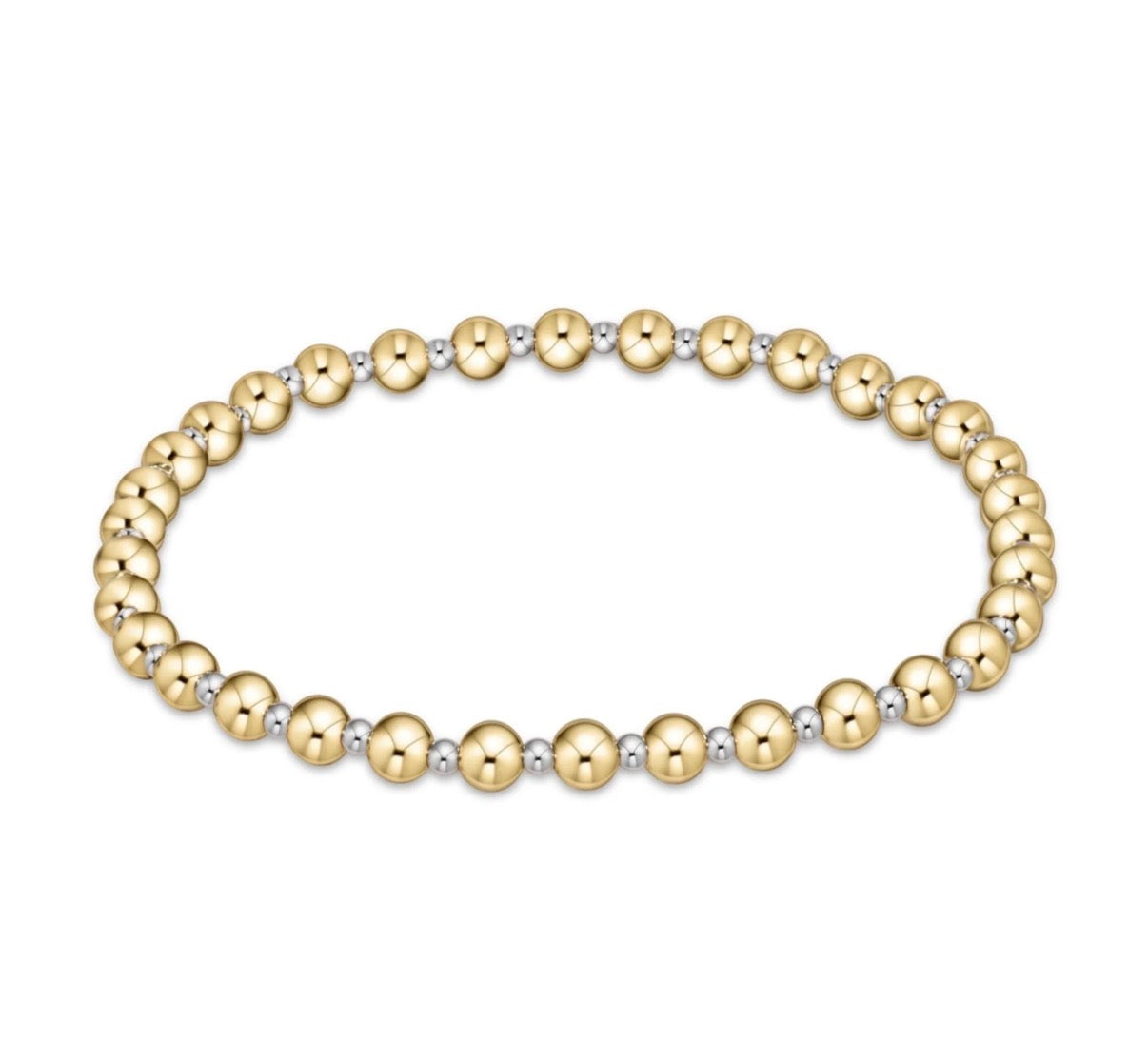 Extends grateful mixed metal 4mm bracelet