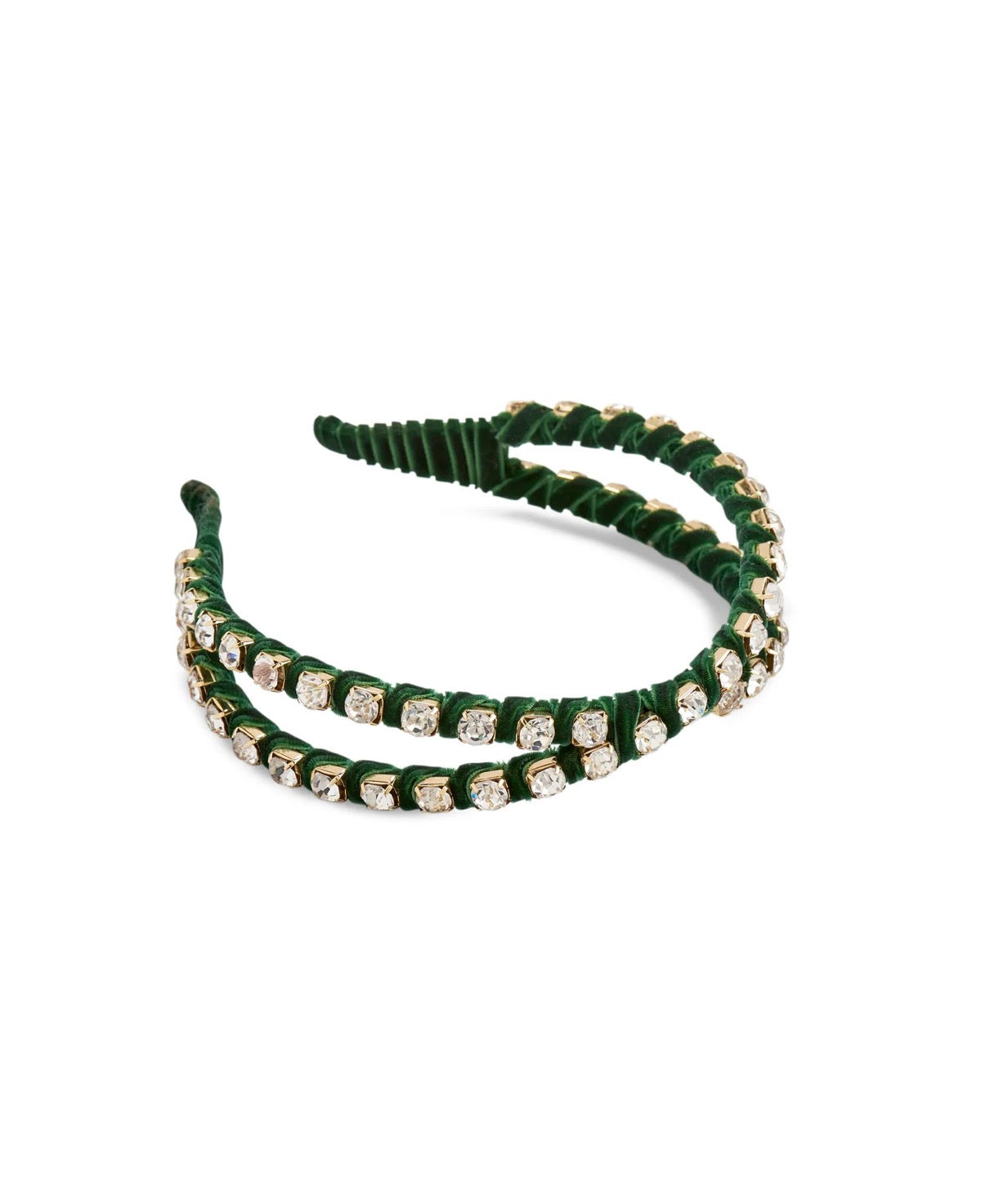 Rhinestone Double Headband