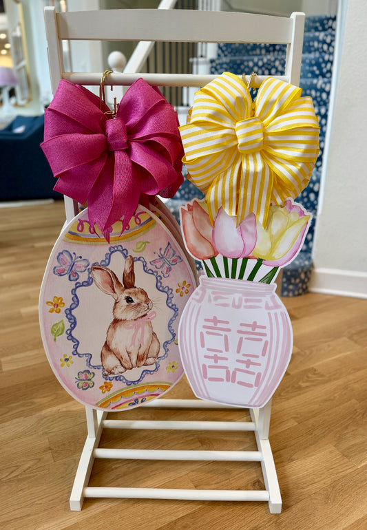 Bunny Egg Door Hanger