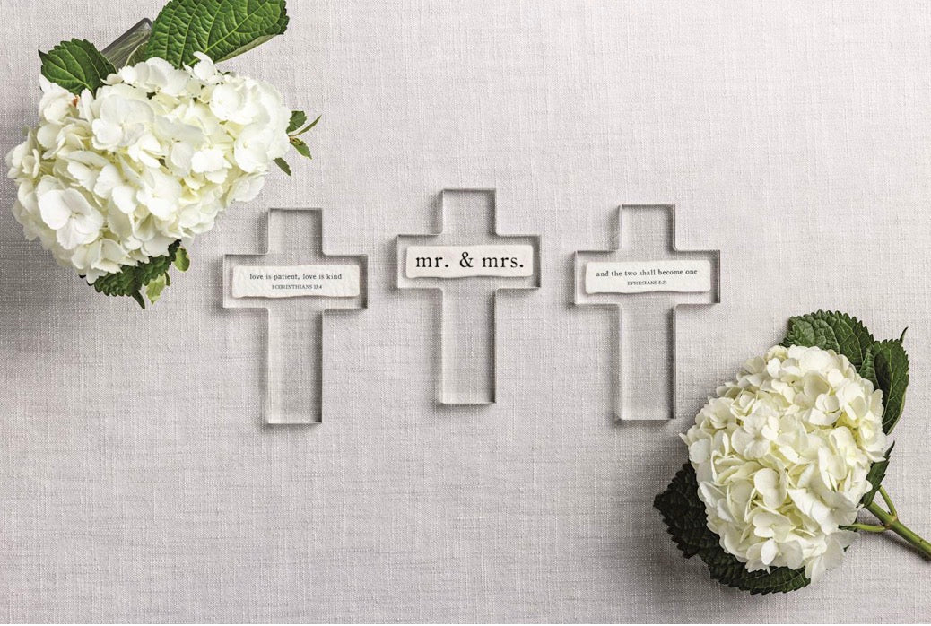 Sentiment Acrylic Cross