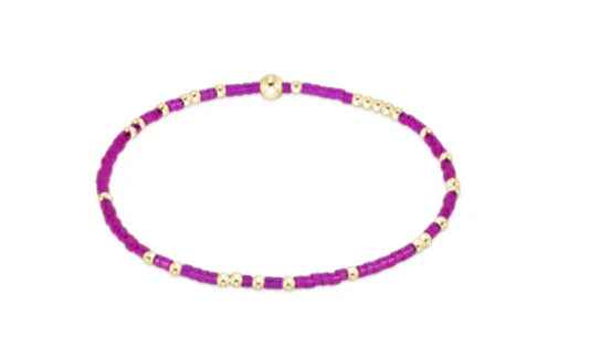 Hope Unwritten Bracelet - Fuchsia