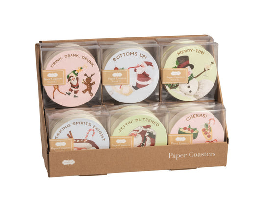Christmas Paper Coasters