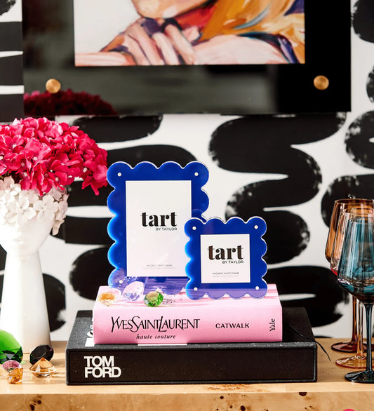 Mini Royal Blue Acrylic Picture Frame