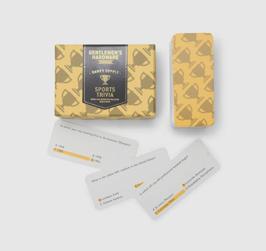 Sports Trivia Cards