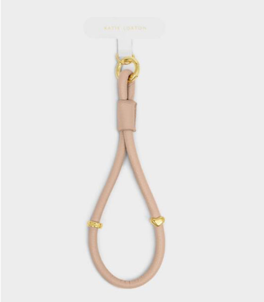 Phone Wristlet Strap- Nude Pink