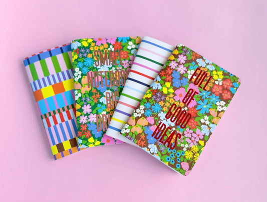 Chloe Floral Mini Notebook Set