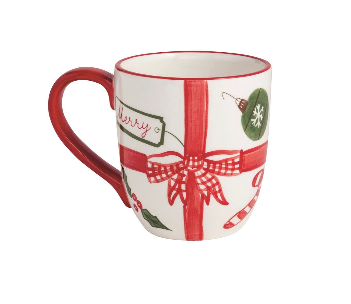 Hand Painted Christmas Mug