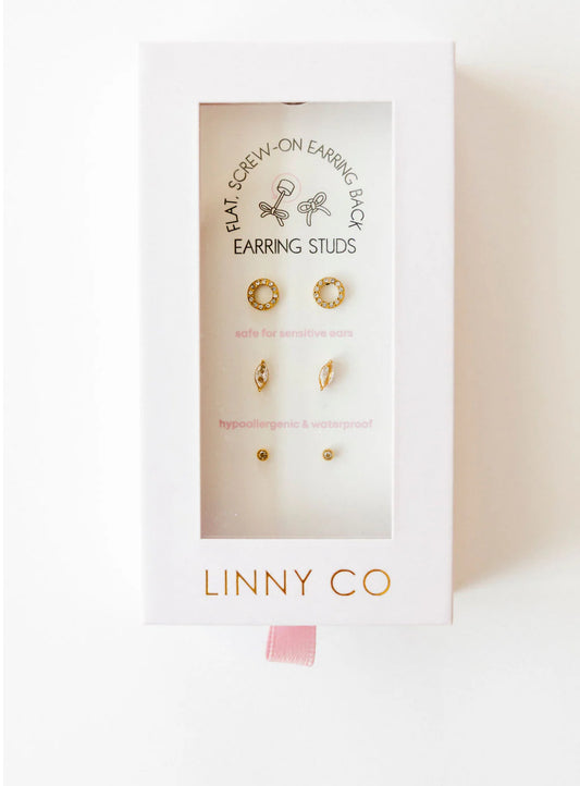 Screwback Stud Gift Set - The Signature Set